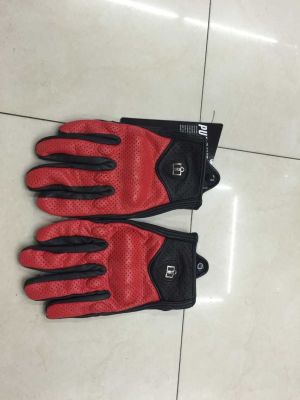 ICON racing suit racing gloves