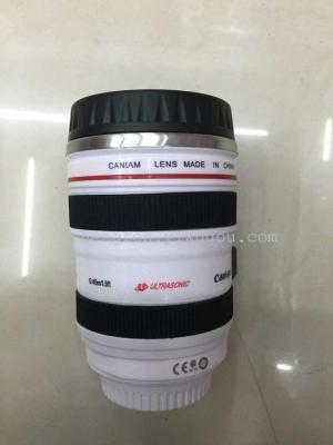 The fifth generation Canon lens cup stainless steel insulation Cup SLR Cup 173