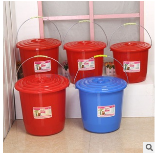 Plastic Bucket 16 Liters-33 Liters Strong Bucket Household Bucket Student Bucket New