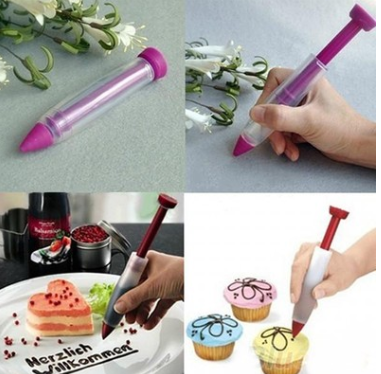 硅胶巧克力笔 裱花笔/器 奶油工具笔 寿司蛋糕装饰模具 烘焙工具