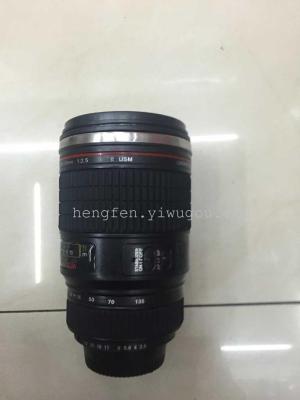 The four generation of 28-135 Canon lens cup stainless steel thermos cup 173