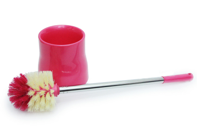 Plastic toilet brush with the base set toilet brush long handle brush CY-5225