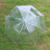 PVC Transparent Umbrella Plain Environmental Protection Straight Umbrella Foreign Trade Umbrella Cheap Stall Umbrella Spot