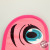 Cute cartoon funny face mask sleep mask fabric sleeping eyeshade
