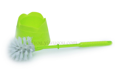 Plastic toilet brush toilet suite with stand CY-8604