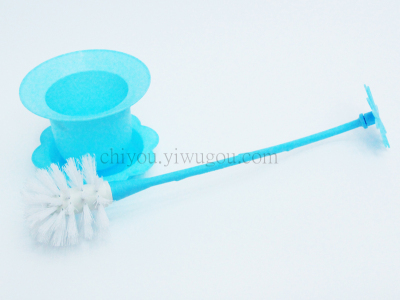 Creative plastic lotus design colored  toilet brush brush CY-6611