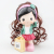 9.9 Yuan ten store distribution supply polyresin piggy styling hair girl piggy bank