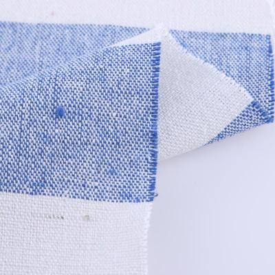 Factory Spot Direct Sales Two-Tone Fabric Sofa Plain Cotton Linen Texture Cloth Showcase Fabric Handcraft Patchwork Wholesale