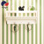 European-Style Pastoral Carved Three-Grid Wall Shelf Shelf Hook Shelf Entrance Cabinet Partition Z1746