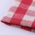 Two-Color Plaid Pattern Linen Cotton Fabric Plaid Yarn-Dyed Fabric Pillow Sofa Knitted Material Color Variety