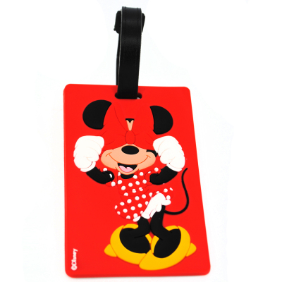 PVC Rubber Disney licensed Mickey Mouse professional custom-made luggage tag