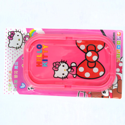 Soft pink Hello Kitty cell phone factory PVC soft rubber mat