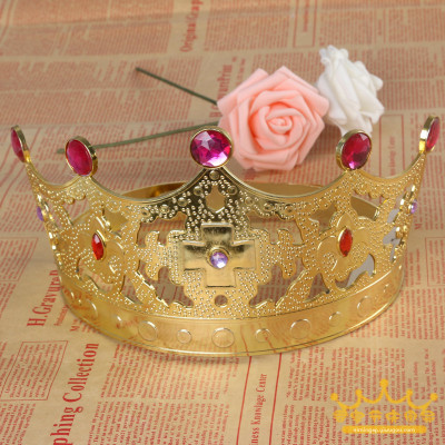 The Halloween party supplies King Crown Prince crown crown props ornaments crown