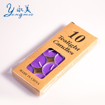 The supply of 13 grams of tea wax candles and incense candles for wedding romantic candle candle figure