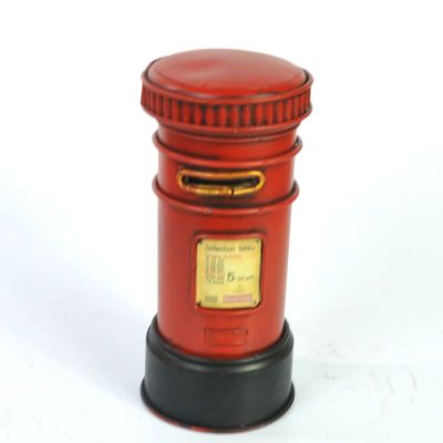 Manufacturers direct sale of vintage iron art UK London Posting box model home furnishings.