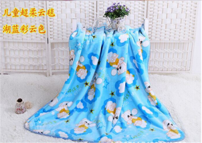 Children's Mink Fur Blanket Printing Flannel Blanket 300-320 Children's Blanket