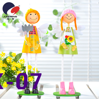 Wooden Doll Hanging Feet Doll Wedding Gifts Creative Craft Gift Bx07
