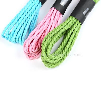 Factory direct environmental protection paper rope double 5mm double strand twist rope string multiple paper rope