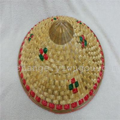 Pineapple hat  hand-woven bamboo  hats   coconut hat