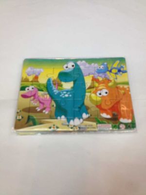 Mixed batch of mixed color small dinosaur puzzle factory direct sales