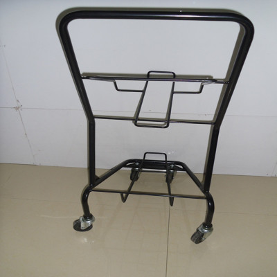 Supply Japanese Style Double-Layer Cabas Supermarket Trolley Double-Layer Cabas Supermarket Trolley