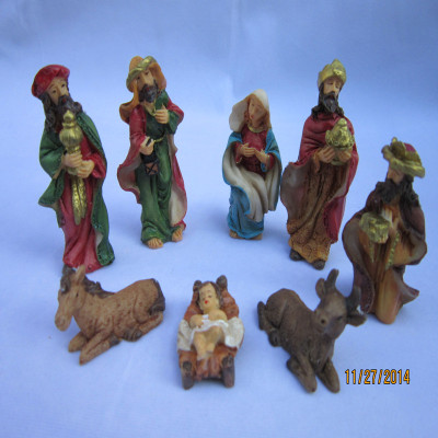 Creative gifts Christmas decoration crafts accessories professional manger factory direct religious custom