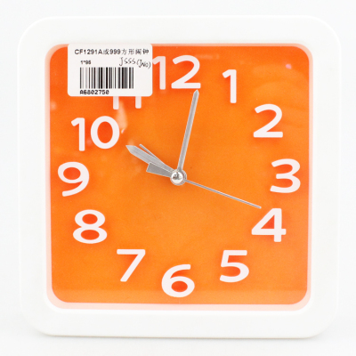 Ten yuan store distribution model clock cartoon alarm clock CF1291A or 999 square alarm clock