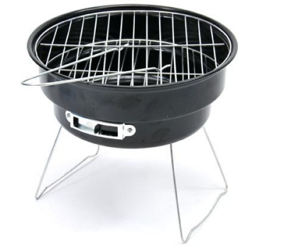 Mini ovens, portable outdoor grill/carbon ice bags, insulated bag round a simple barbecue