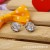 Korean high-end fashion men's jewelry claw drill round ba xin ba jian AAA zircon earring