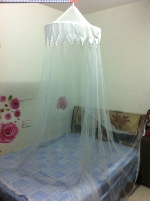 Supply fabric beads round mosquito nets