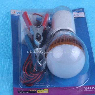 Foreign Trade Export 5W LED Globe with Four-Meter Wire Lamp Head Switch Golden