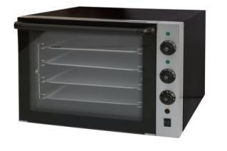 Double fan stove pizza oven