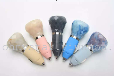JS-4424 new personal touch dual color touch dual USB car charger