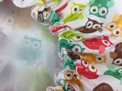 Manufacturers supply printing owl EVA double bath cap