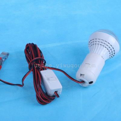 LED Light Export 3W LED Globe with Four-Meter Wire Lamp Head Switch
