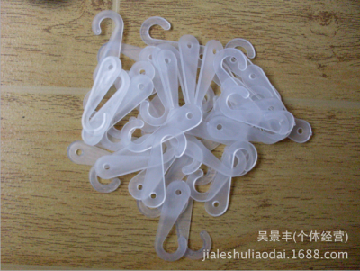 Transparent hook Plastic question mark hook wholesale
