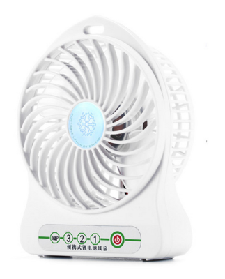 High-wind USB mini fan student quiet portable desktop lithium battery