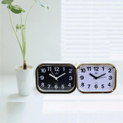 Factory wholesale fashion lovely lazy snooze alarm mute children with music alarm clock