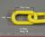 Chain warning chain-plastic chain