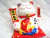 Specializing in the production of 11-inch wave lucky cat ornaments ideas lucky cat Office opening move