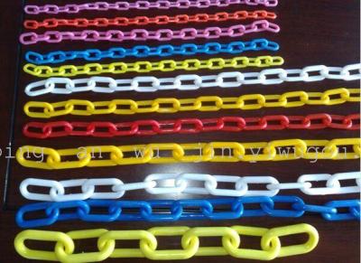 Chain warning chain-plastic chain