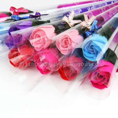 Factory wholesale rose SOAP flower Valentine's day mother's day gifts