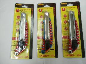 Hardware package glue three concerne hair artist knife, cutter, wallpaper knife, wallpaper knife