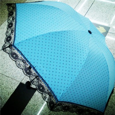 Lace Sun Umbrella UV Protection Umbrella Lady Umbrella Folding Sun Umbrella