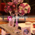 Yiwu haiyun wedding props, wedding accessories, wedding accessories candlestick pieces 6015- silver plated candlestick.