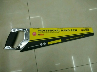 Stainless steel handle hand saw