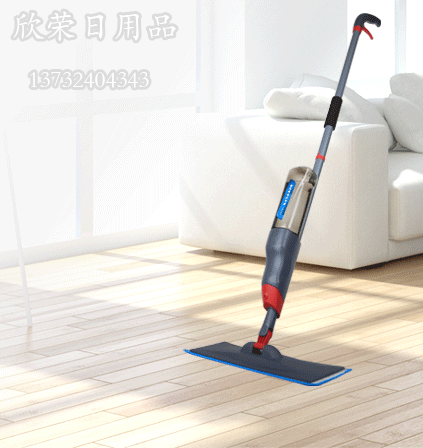 Velcro Hand Wash-Free Spray Mop Spray Flat Mop Wood Floor Tile Dedicated Lazy Mop Mop