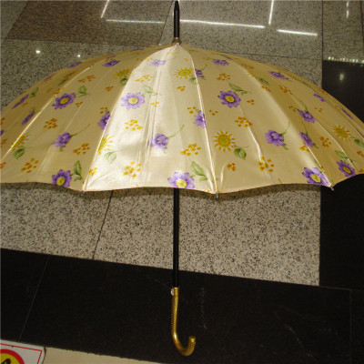 Small Floral Sunny Umbrella Super UV Protection Sunshade Sun Umbrella