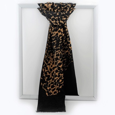 France Brazil Leopard print Zebra print scarf branded customized authentic silk scarves