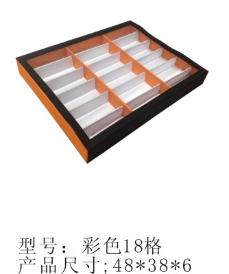 Sunglass display box 18 transparent lid AQ211